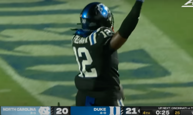 Lots of Subplots In Duke’s Thrilling 21-20 Victory Over The Tar Heels